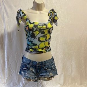 🌟 - Free people NWT Multicolor/print top🌟